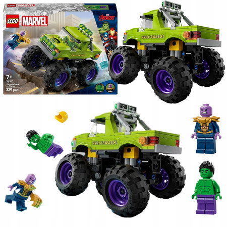 LEGO Super Heroes Marvel 76312 Hulk Truck kontra Thanos