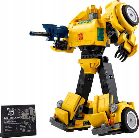 LEGO ICONS 10338 Bumblebee Robot Transformers B-127