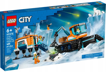LEGO City 60378 Ciężarówka i laboratorium badawcze