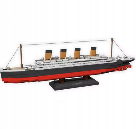 Polskie Klocki Cobi 1680 Statek R.M.S. TITANIC Klocki Historyczne Model