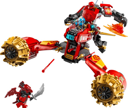 LEGO 71830 Ninjago Storm Rider Kaia - nowy pojazd wielofunkcyjny