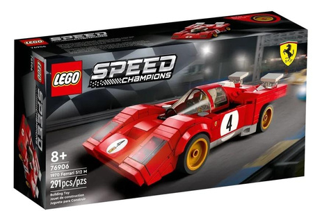 LEGO Speed Samochód 76906 1970 Ferrari 512 M