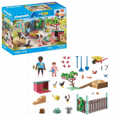 Playmobil my Life 71510 Mała kurza ferma w ogródku Tiny House