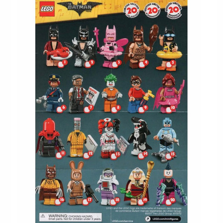 LEGO Minifigures 71017 Jedna losowa Minifigurka Batman Movie