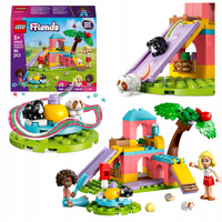 LEGO Friends 42640 Plac zabaw dla Świnek Morskich Zwierzęta Domowe Świnki